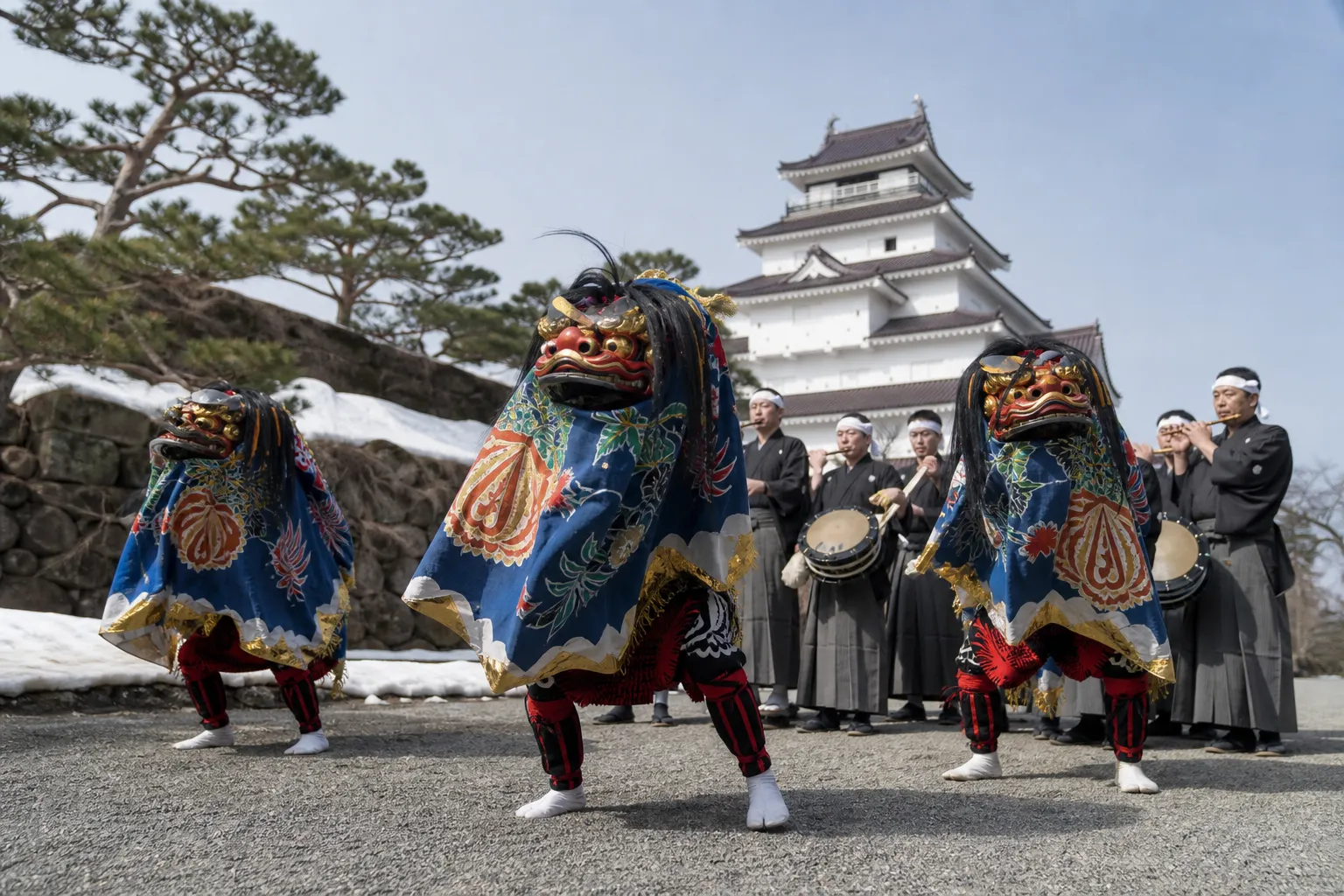 会津彼岸獅子のイメージ画像