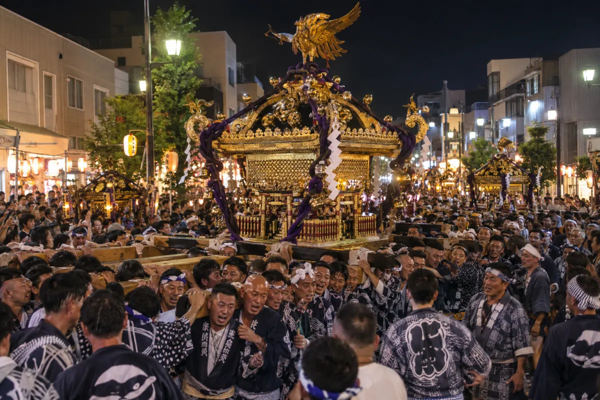 AI生成による下館祇園まつりのイメージ画像
