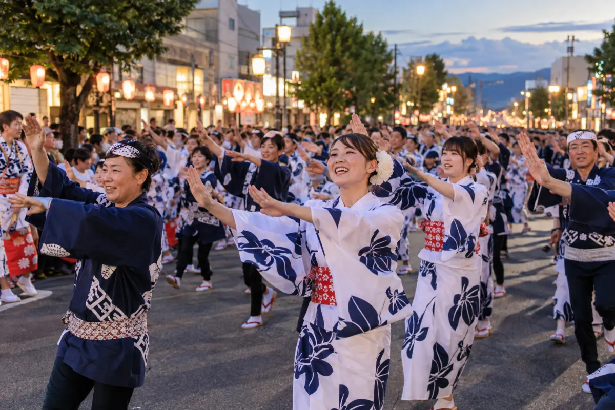 AI生成による中野ションションまつりのイメージ画像