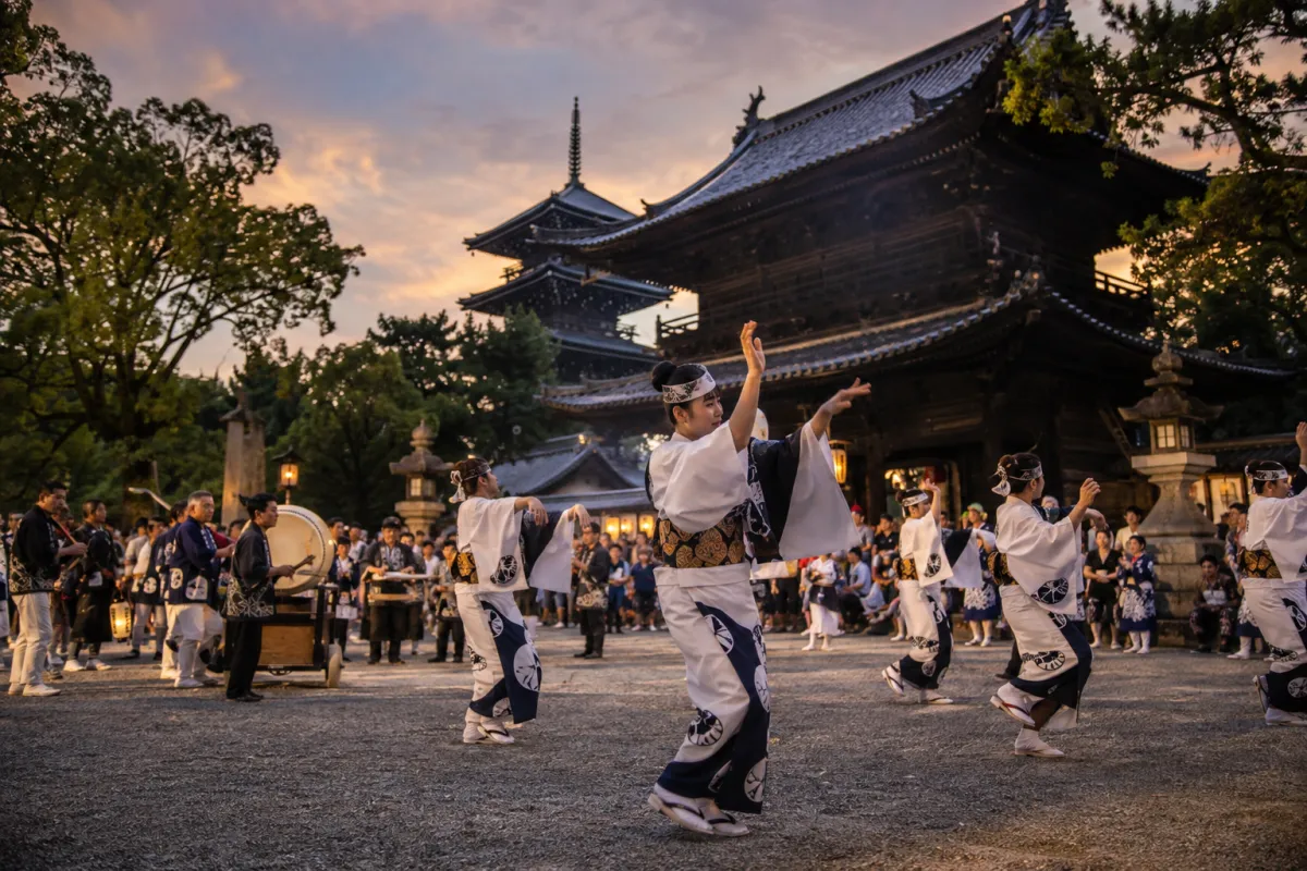 AI生成による善通寺まつりのイメージ画像