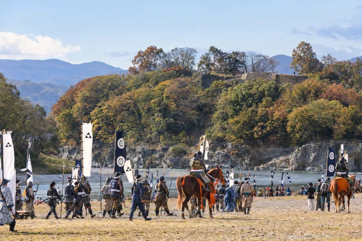 AI生成による寄居北條まつりのイメージ画像