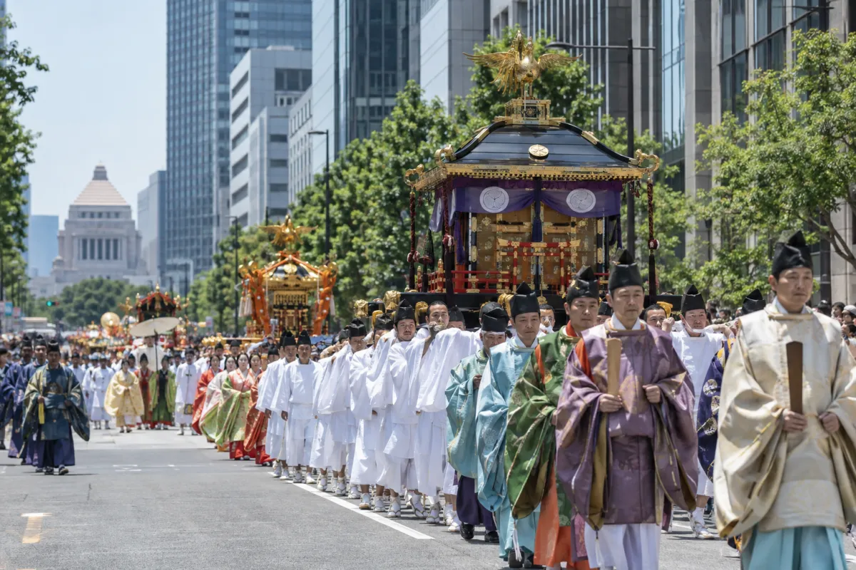 AI生成による山王祭のイメージ画像