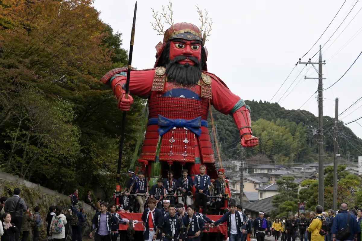 AI生成による弥五郎どん祭りのイメージ画像