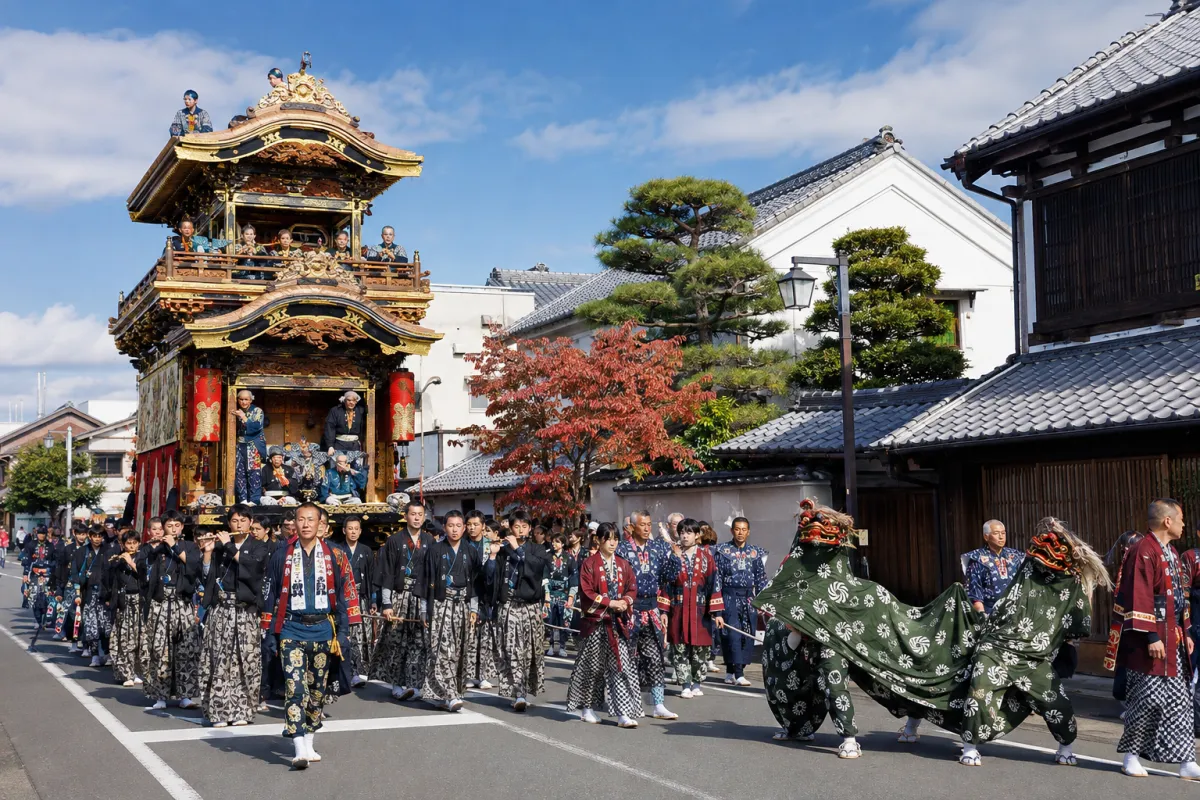 AI生成による掛川祭のイメージ画像