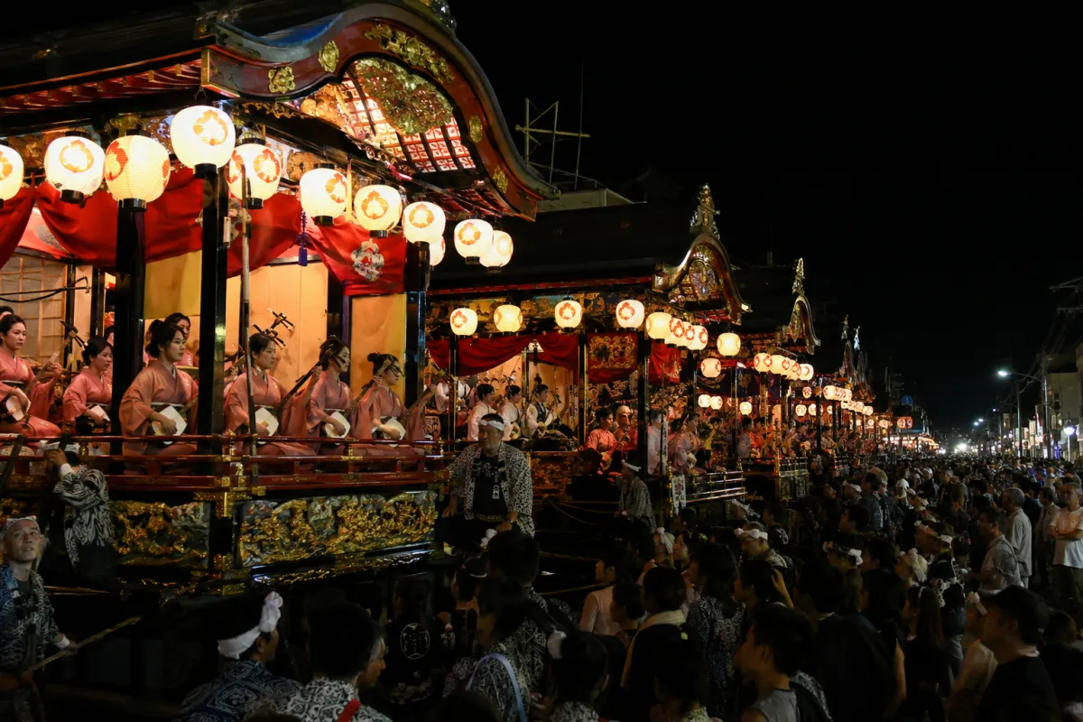 AI生成による日高火防祭のイメージ画像