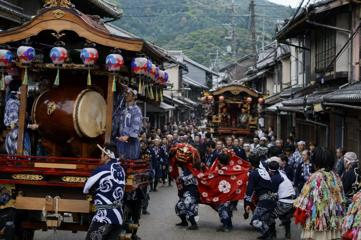 AI生成による若狭おばま放生祭のイメージ画像