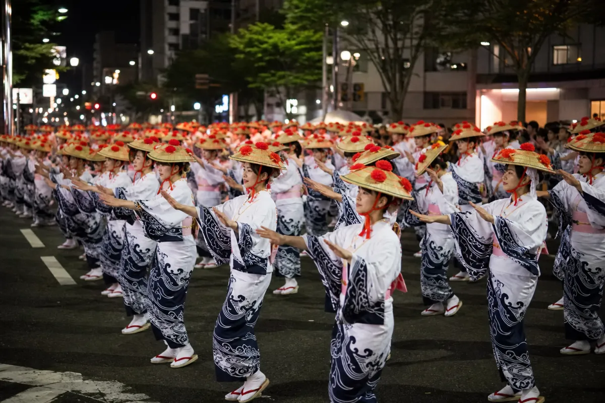 AI生成による郡山うねめまつりのイメージ画像