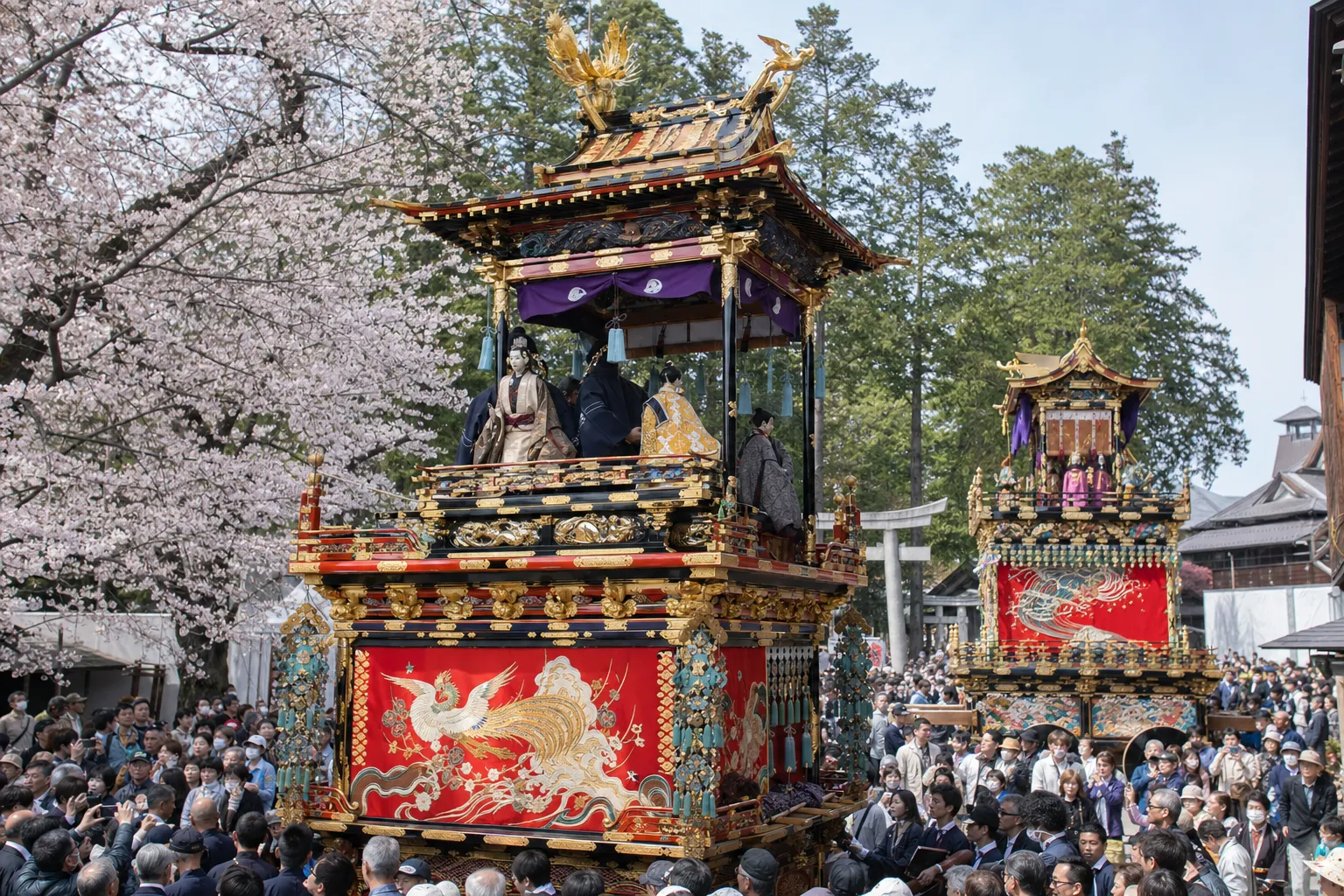 春の高山祭（山王祭）のイメージ画像