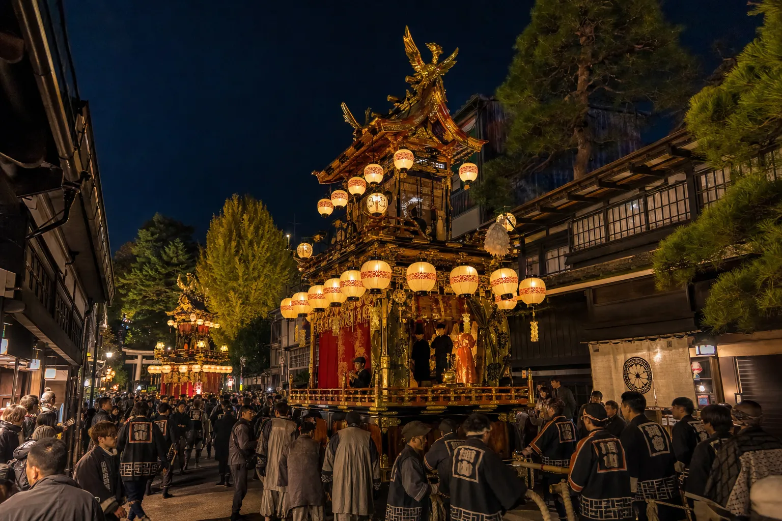 秋の高山祭（八幡祭）のイメージ画像