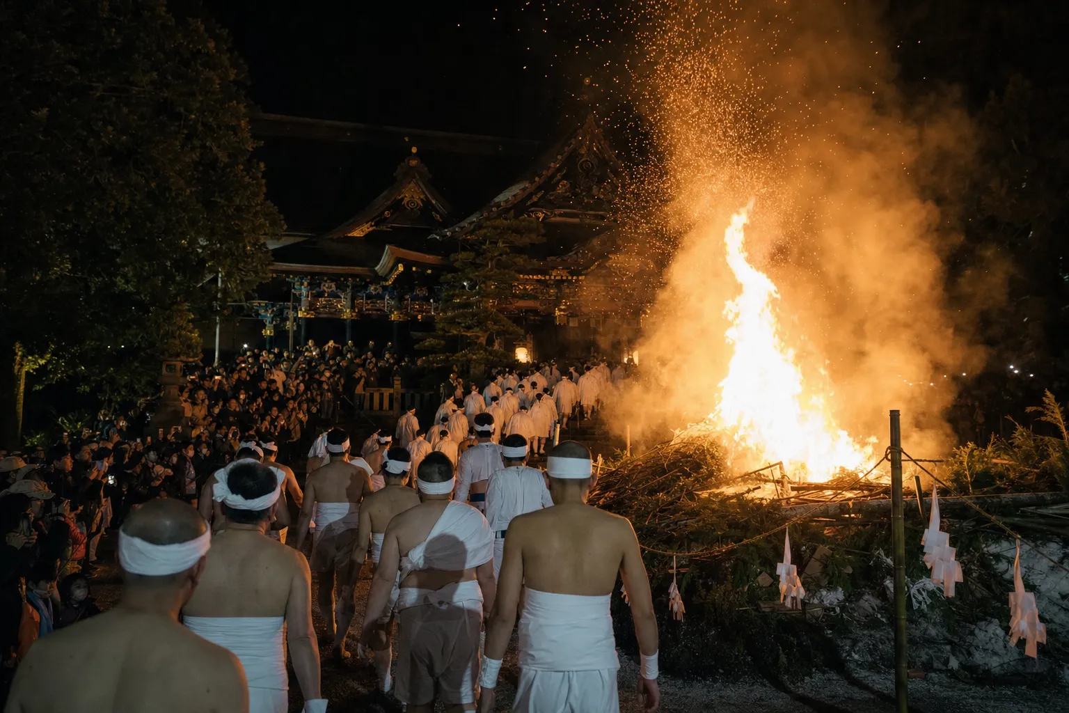 大崎八幡宮 松焚祭（どんと祭）のイメージ画像