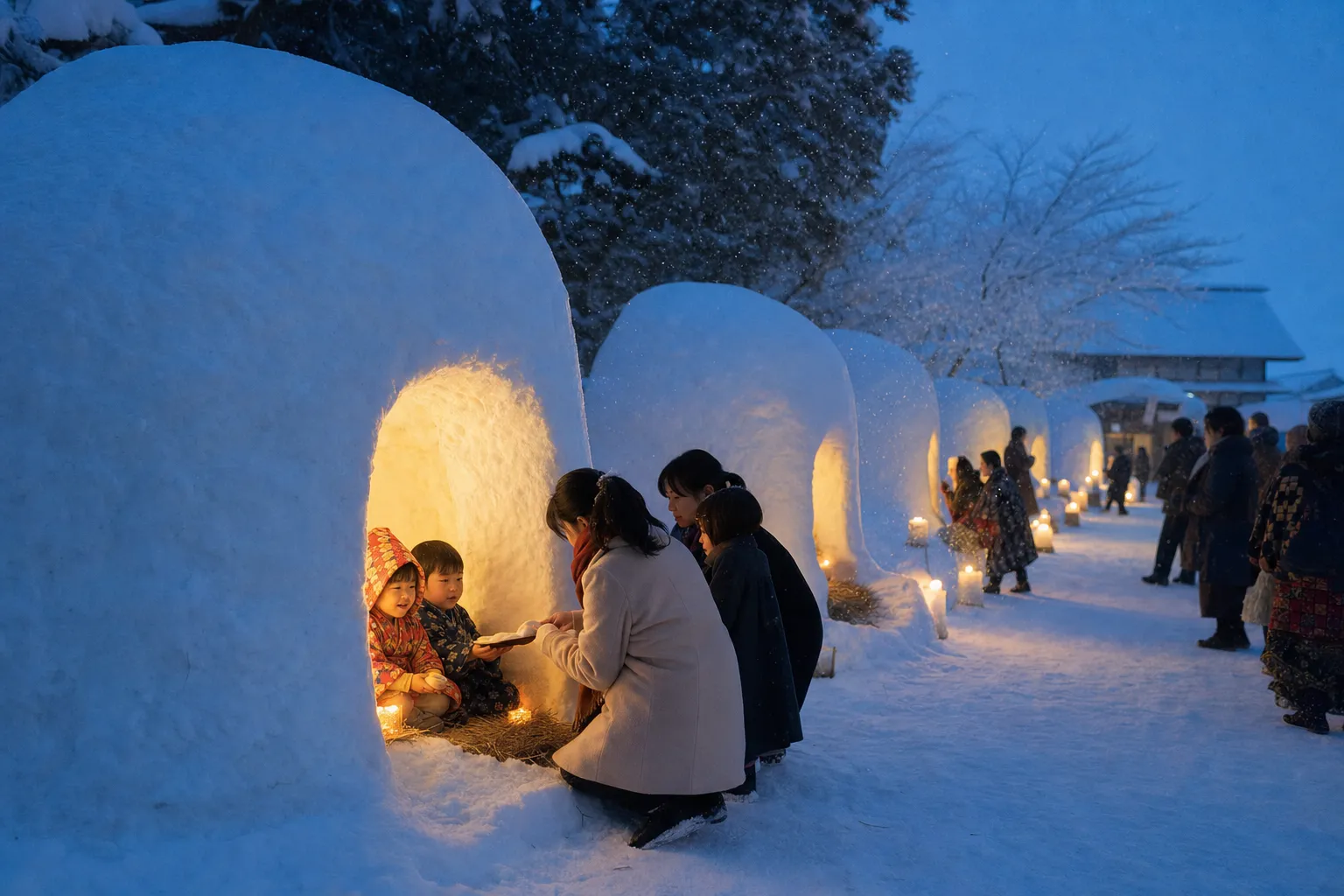 横手の雪まつり かまくらのイメージ画像