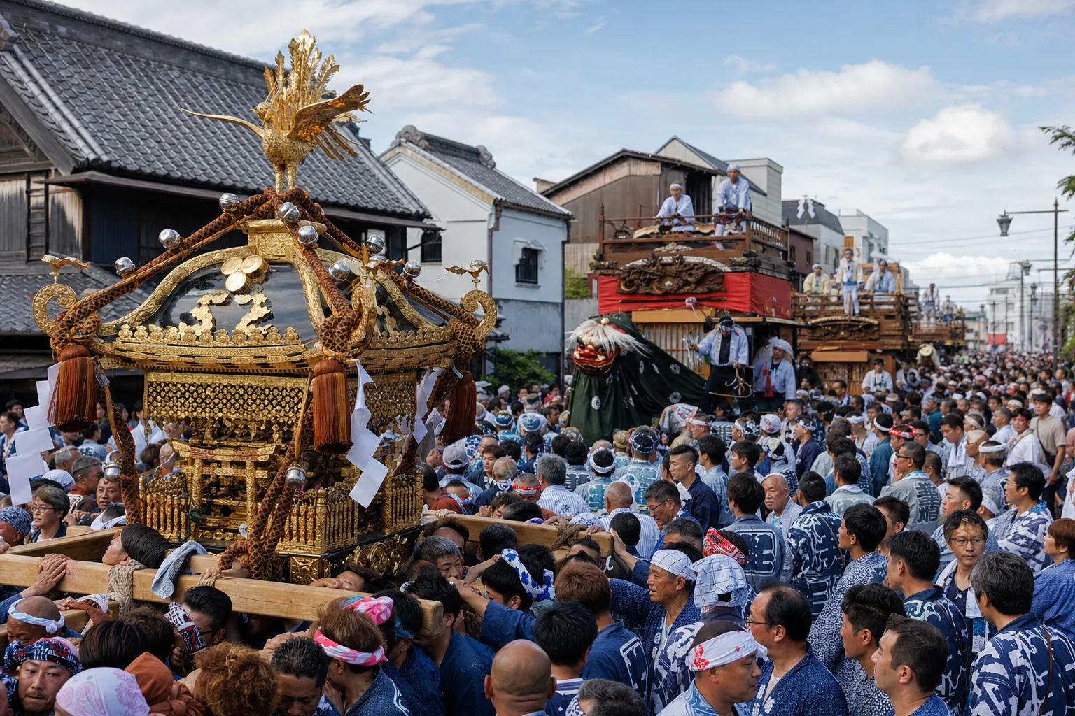 石岡のおまつり（常陸國總社宮例大祭）のイメージ画像