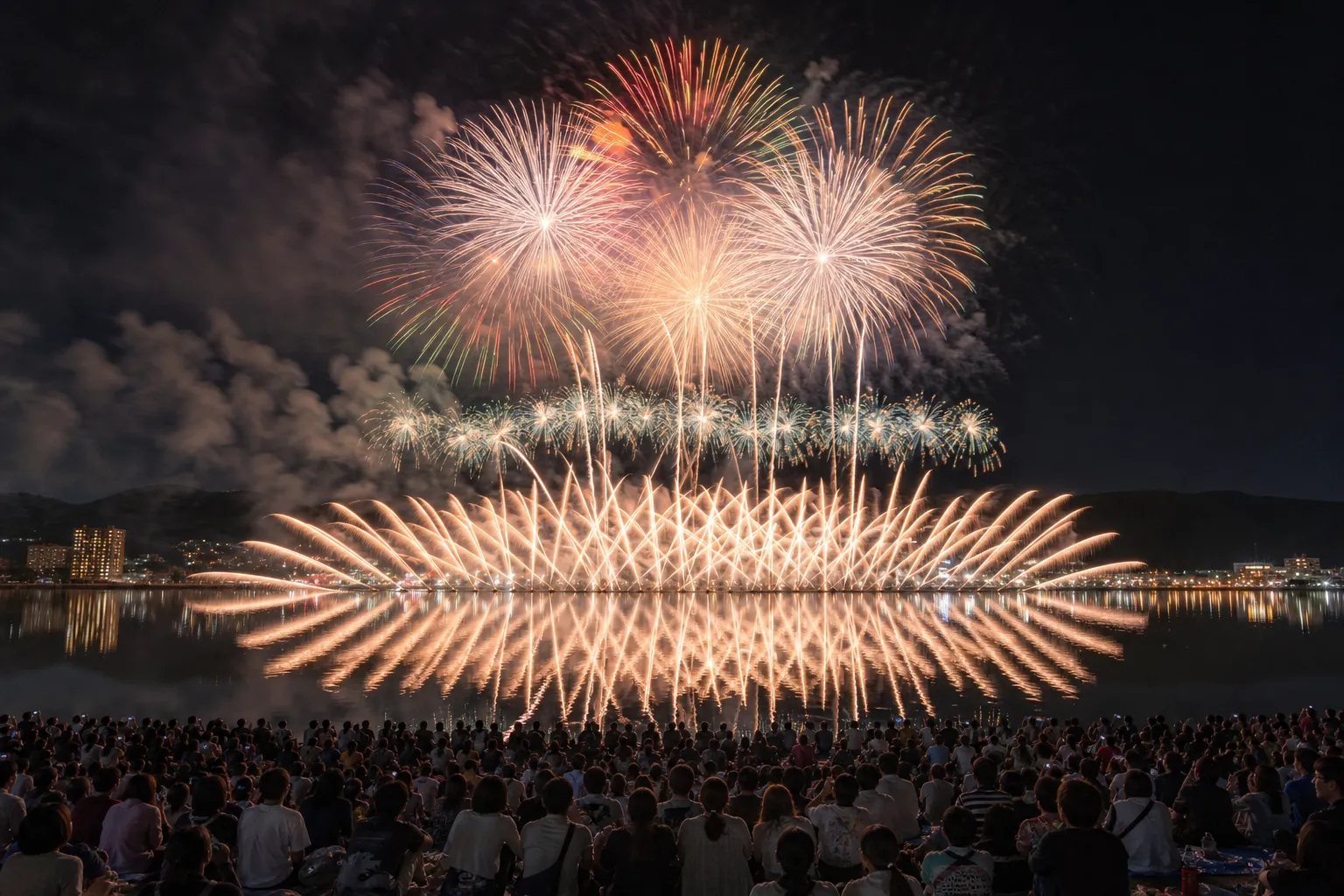 諏訪湖祭湖上花火大会のイメージ画像